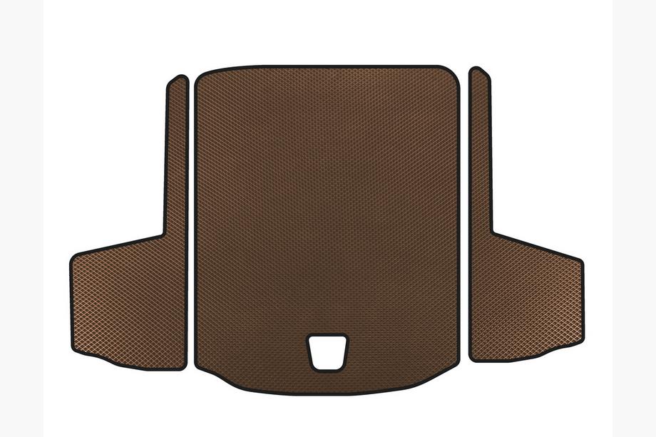 Cadillac ATS 2012-2019 EVA Trunk Mat (SD, Brown) Image
