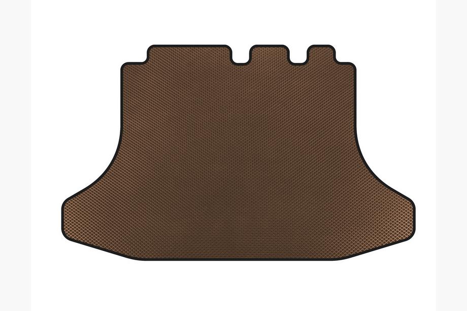 Chery Tiggo 1 2005-2016 EVA Trunk Mat (2009-2013, Brown) Image