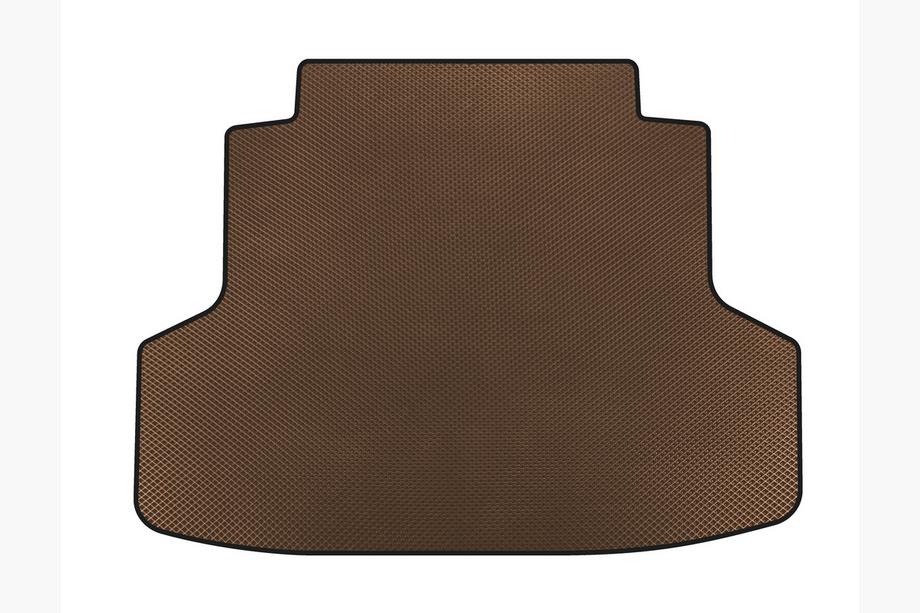 Chery E5 2011-2016 EVA Trunk Mat (Brown) Image