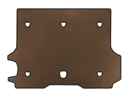 Chevrolet Trailblazer 2002-2012 EVA Trunk Mat (Brown) photo 1