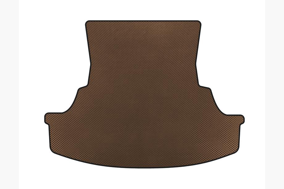 Chrysler C300 2004-2011 EVA Trunk Mat (SD, Brown) Image