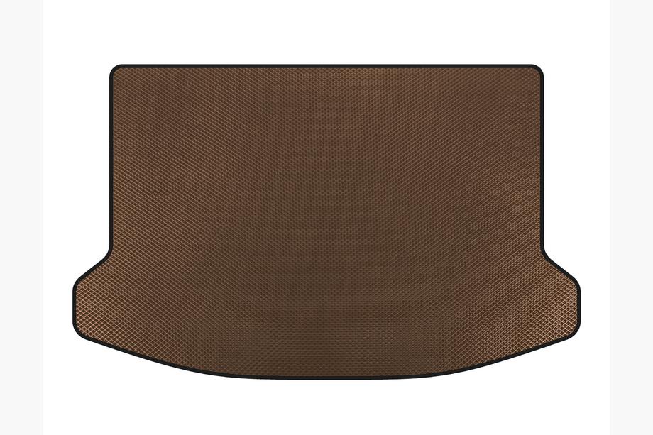 Citroen Xsara II 2000-2006 EVA Trunk Mat (HB, 5-Door, Brown) Image