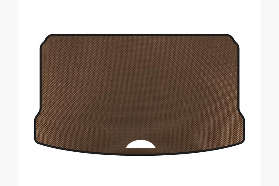 Mini Cooper F55/56/57 2014-2023 EVA Trunk Mat (for S F55, 5-door, Brown) Image