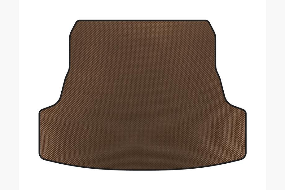 Daewoo Nubira 1997-1999 EVA Trunk Mat (SD, Brown) Photo 1