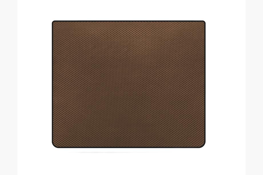 Dodge Grand Caravan V 2008-2020 EVA Trunk Mat (2008-2020, without 3rd row, 8-seater/Trim SXT, Brown) Image