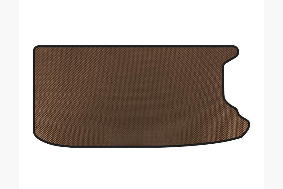 Fiat 500/500L 2013-2022 EVA Trunk Mat (HB, Electric, Brown) Image
