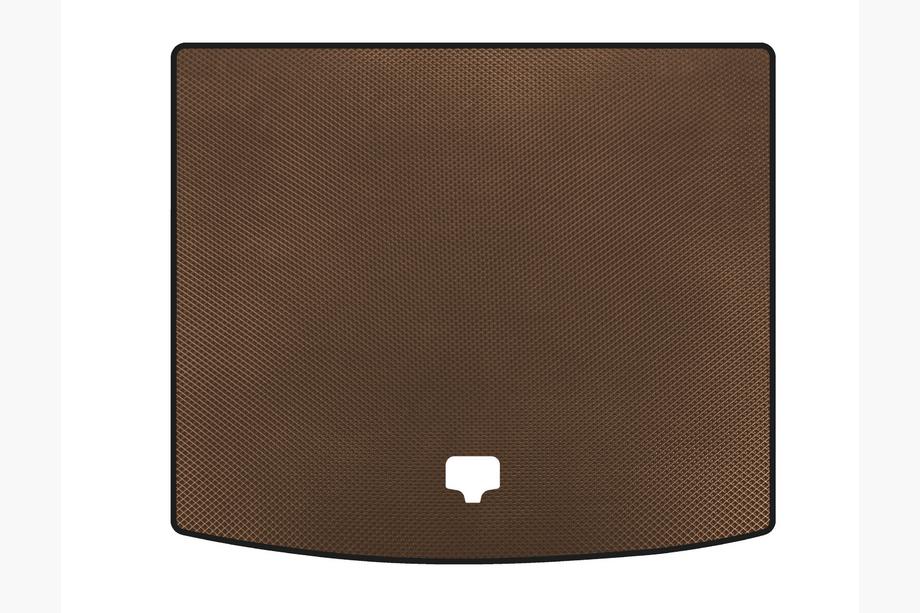 Fiat Croma 2005-2010 EVA Trunk Mat (2007-2010, SW, Brown) Image