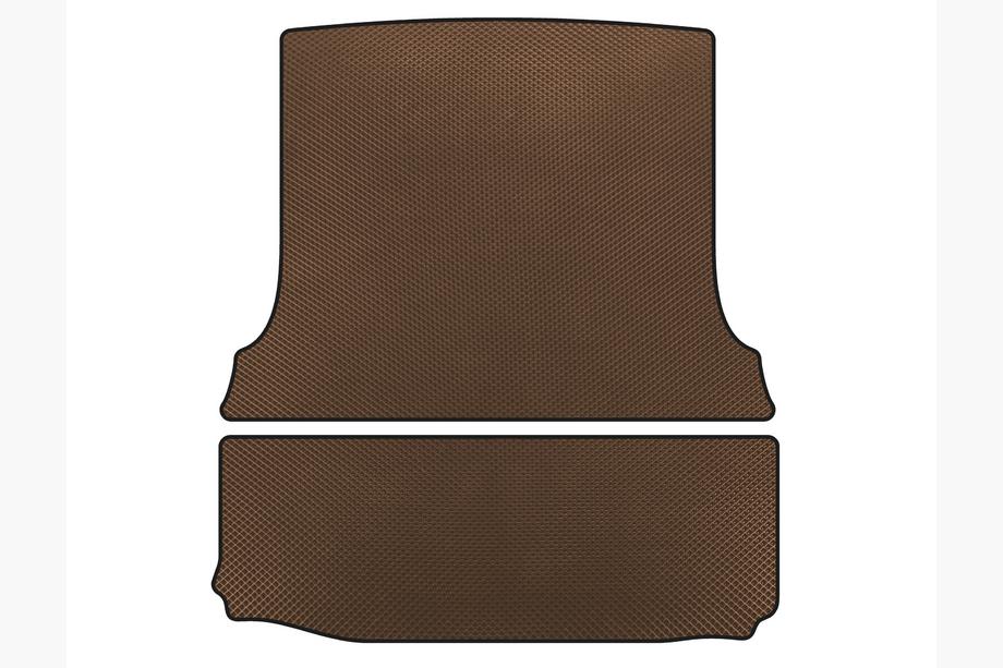 Fiat Fiorino/Qubo 2008-2024 EVA Trunk Mat (Cargo, Brown) Image