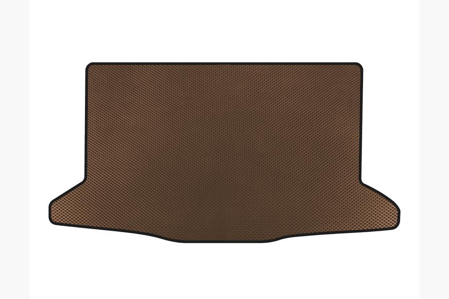 Fiat Sedici 2006-2014 EVA Trunk Mat (HB, Brown) Image