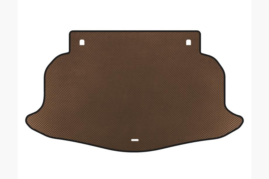 Geely Emgrand EC7 2009- EVA Trunk Mat (2009-2014, HB, 5-Door, Brown) Image