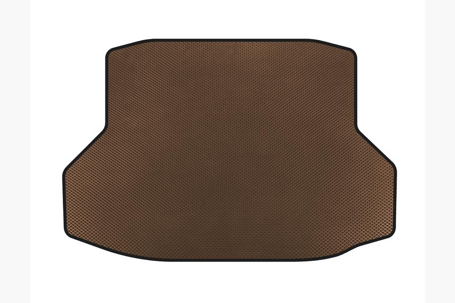 Honda Civic Sedan X 2016-2021 EVA Trunk Mat (SD, Brown) Image