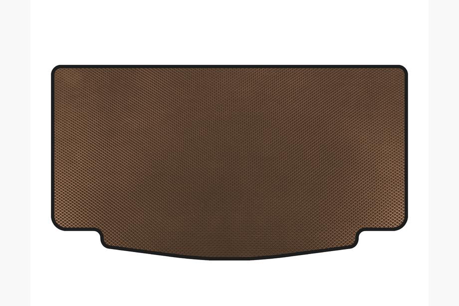Hyundai I-10 2014-2017 EVA Trunk Mat (HB, Brown) Photo 1