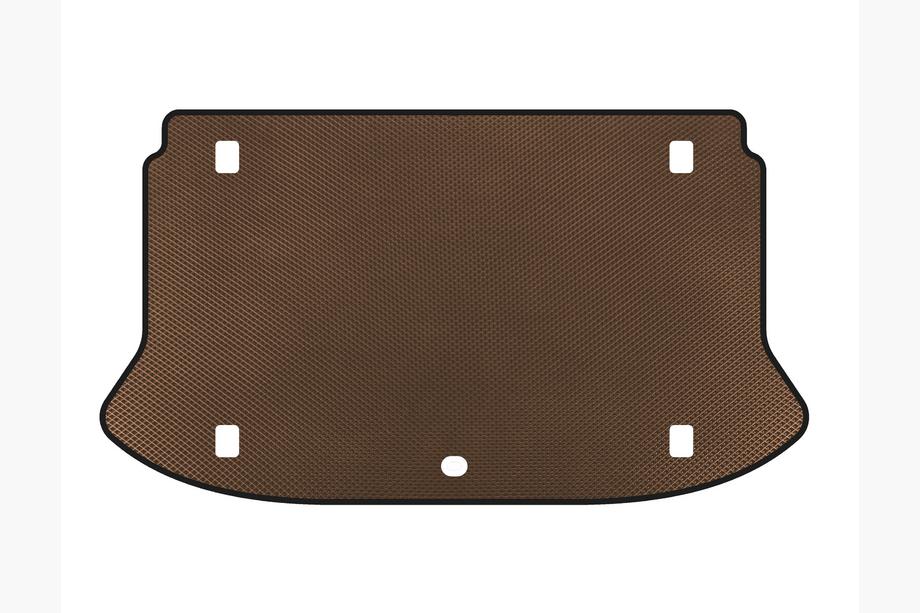 Hyundai Venue 2019- EVA Trunk Mat (Brown) Image