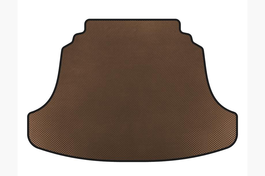 Infiniti G25/G35/37 (V36/CV36) 2006-2015 EVA Trunk Mat (G35 S, Coupe, Brown) Image