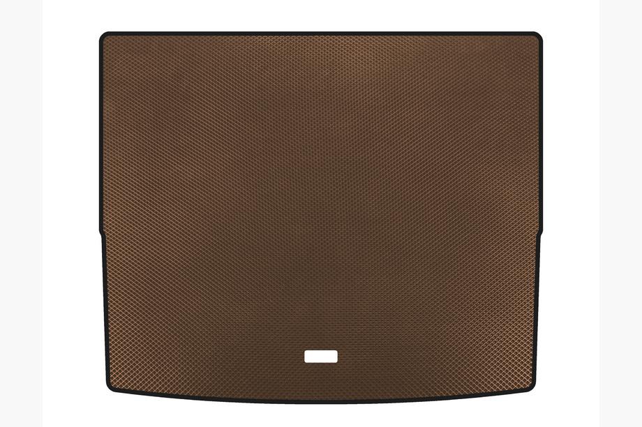 Jeep Cherokee KL 2013- EVA Trunk Mat (2018+, upper, Brown) Image