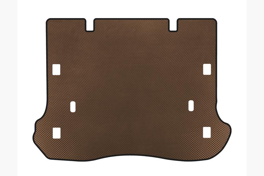 Jeep Grand Cherokee WK 2004-2010 EVA Trunk Mat V-2 (Brown) Image