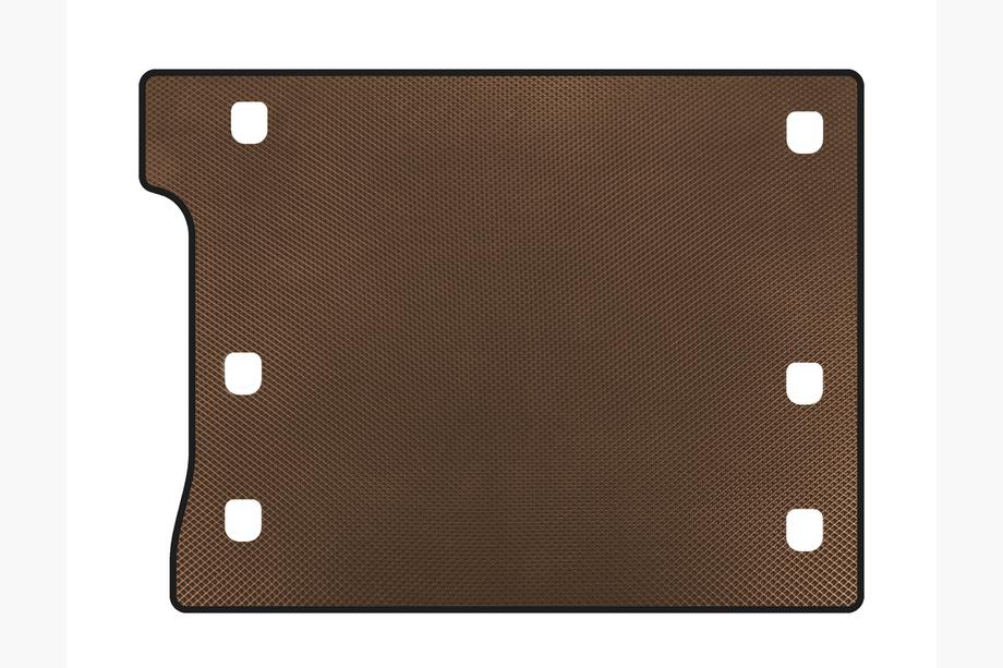 Jeep Wrangler 2018- EVA Trunk Mat (Rubicon Unlimited/5-Door, Brown) Photo 1