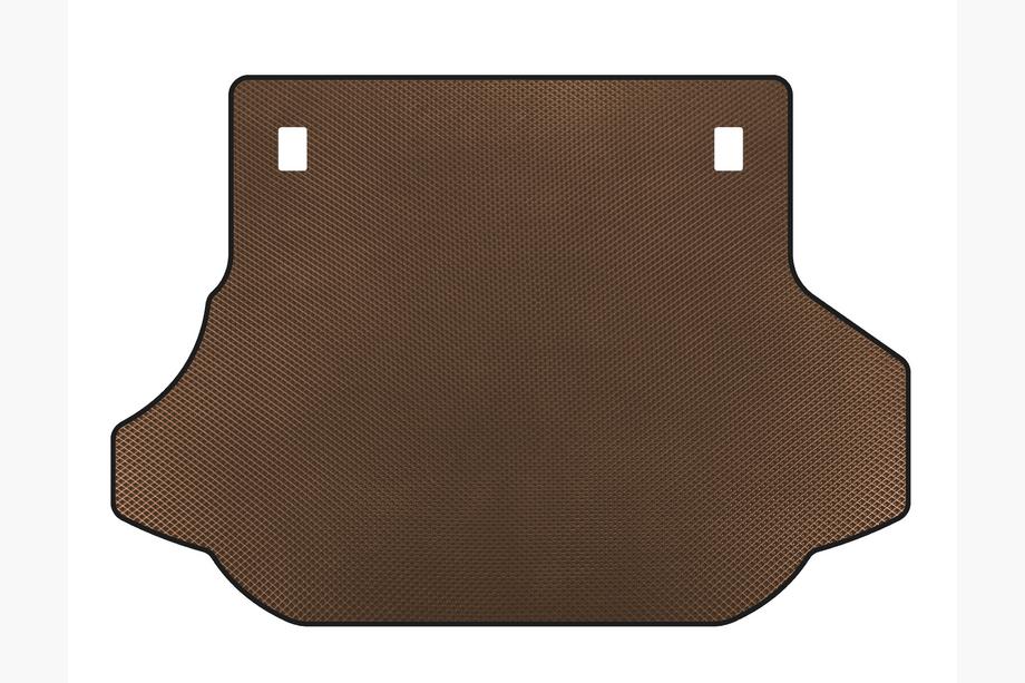 Kia Carens 1999-2012 EVA Trunk Mat (Brown) Image