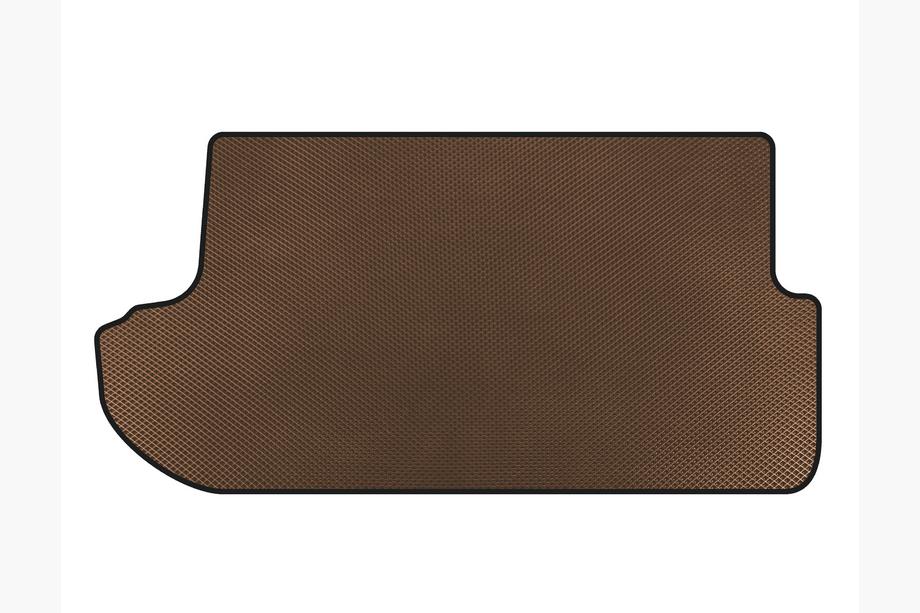 Kia Carnival 2002-2013 EVA Trunk Mat (Brown) Image