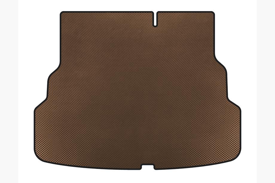 Kia Rio 2012-2017 EVA Trunk Mat V2 (SD, Brown) Image