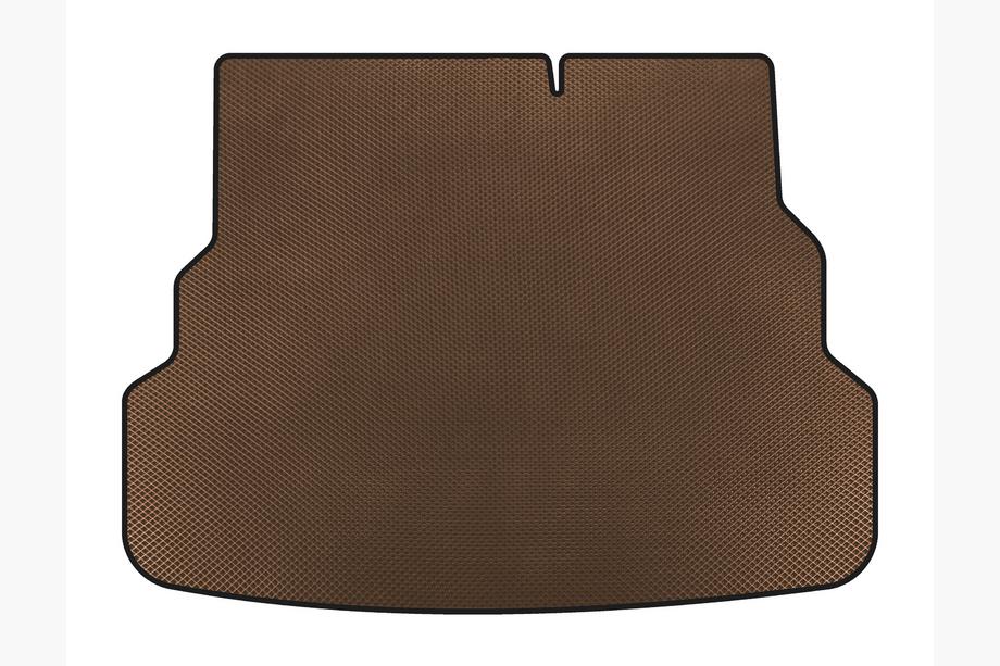 Kia Rio 2012-2017 EVA Trunk Mat V1 (SD, Brown) Image