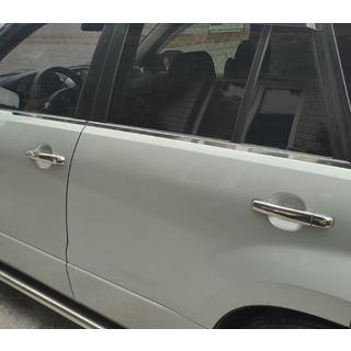 Chrome Door Handle Covers (5 pcs, Stainless Steel, without Sensor) Suzuki Grand Vitara 2005-2017 photo 1