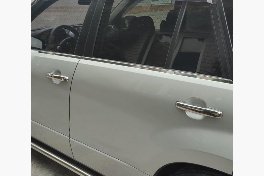 Suzuki Grand Vitara 2005-2017 Chrome Door Handle Covers (5 pcs, Stainless Steel, without Sensor) Image