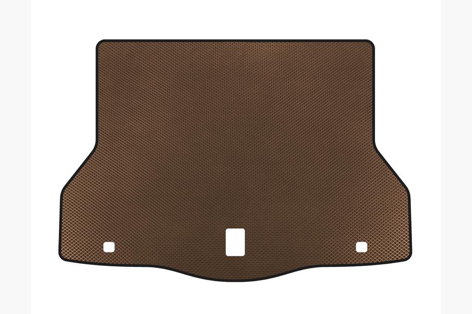 Mercedes CLA C117 2013-2019 EVA Trunk Mat (SD, Brown) Image