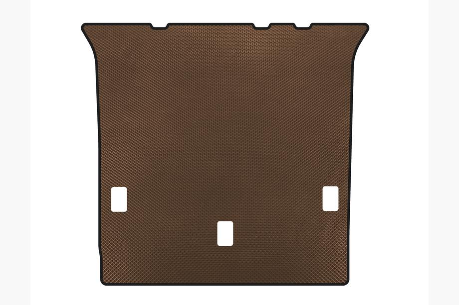 Mercedes G class W463 1990-2018 EVA Trunk Mat (2012-2015, 5-door, Brown) Image