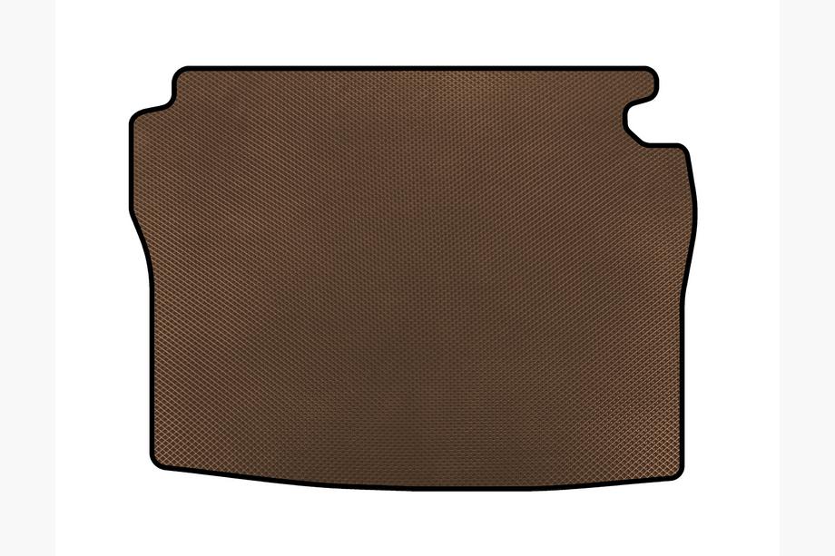Mercedes S-class W126 1979-1991 EVA Trunk Mat (SD, Short Base, Brown) Image