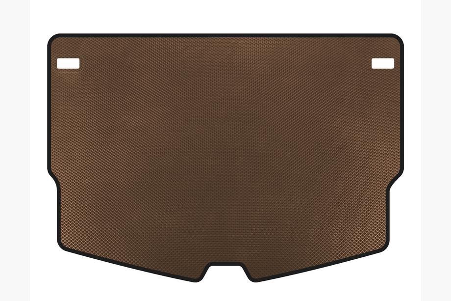Nissan Note 2012-2020 EVA Trunk Mat (HB, Brown) Image