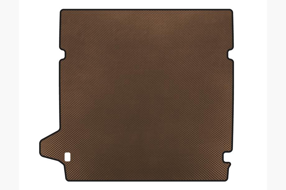 Nissan Pathfinder R51 2005-2014 EVA Trunk Mat (up to 2nd Row, Brown) Image