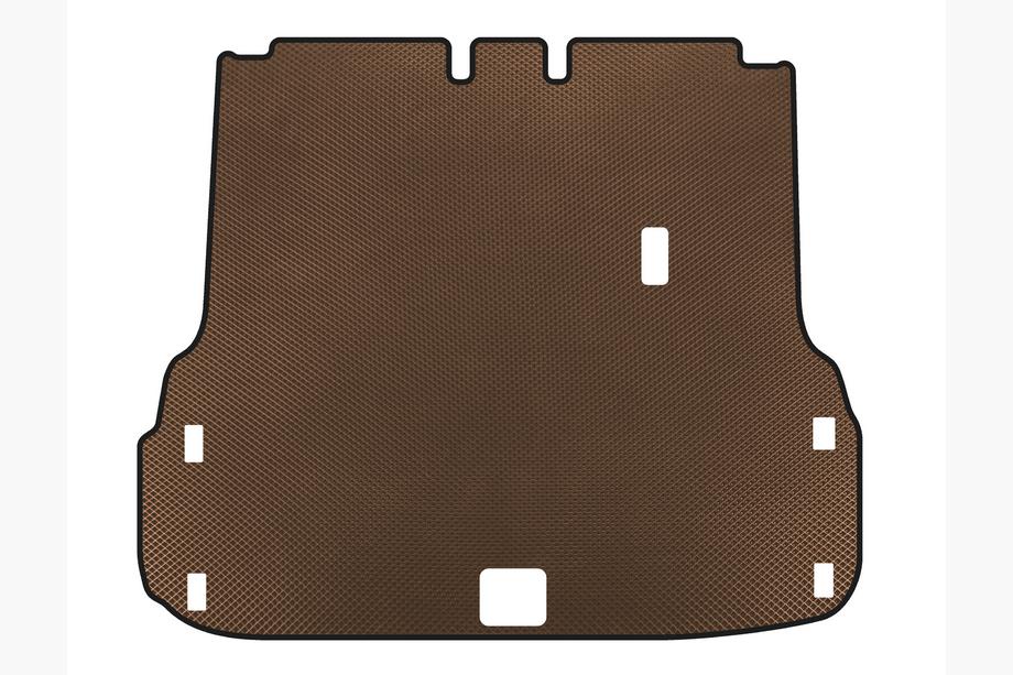 Nissan Pathfinder R52 2012-2021 EVA Trunk Mat (Brown) Image