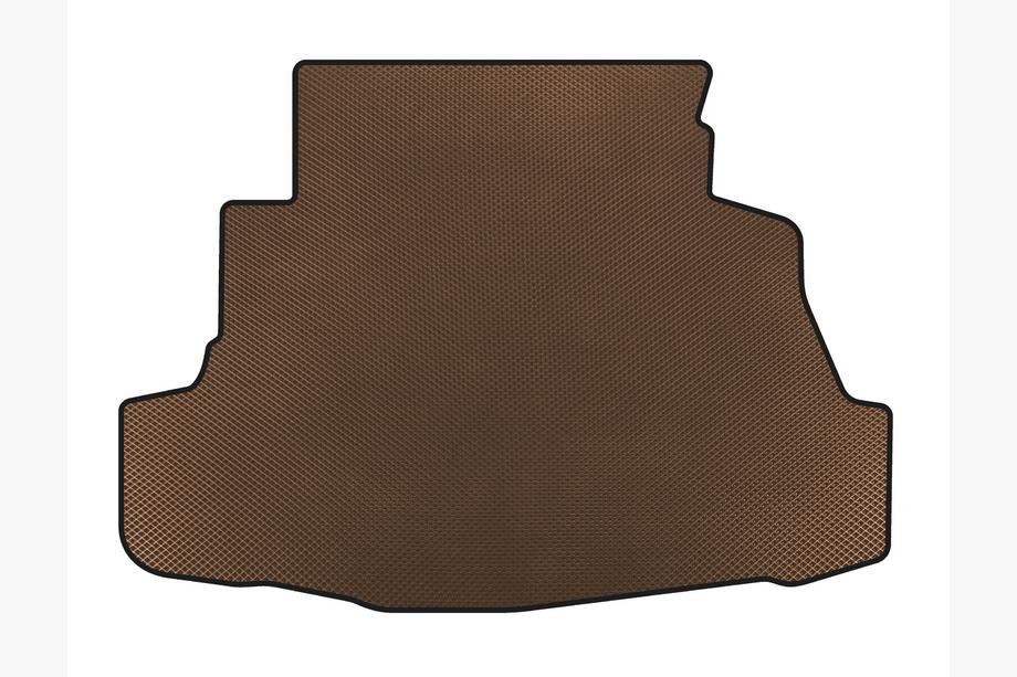 Nissan Primera P12 2002–2007 EVA Trunk Mat (SD, Brown) Photo 1