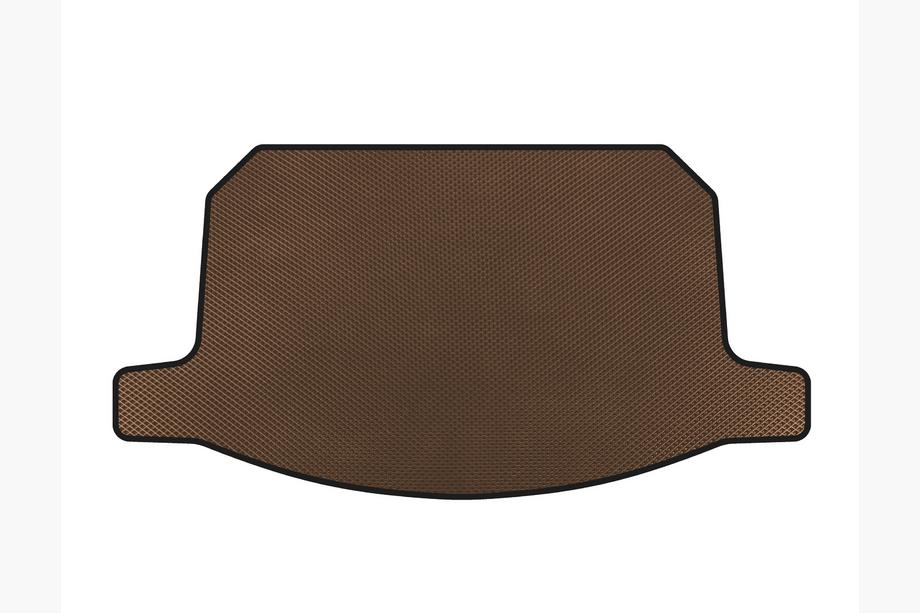 Nissan Qashqai 2021- EVA Trunk Mat (Hybrid, Brown) Photo 1