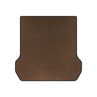 EVA Trunk Mat (up to 2nd row, 2003-2005, 7-seater, Brown) Opel Zafira A 1998-2005