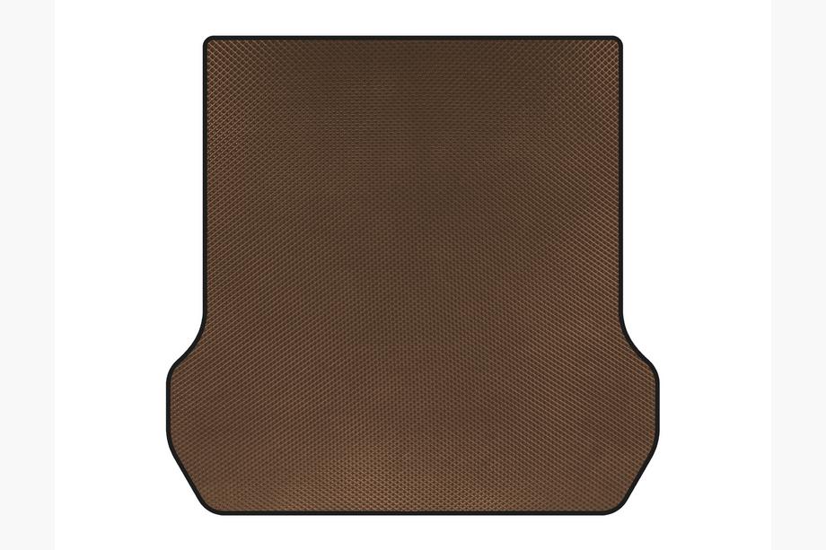 Opel Zafira A 1998-2005 EVA Trunk Mat (up to 2nd row, 2003-2005, 7-seater, Brown) Image