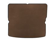 Opel Zafira B 2005–2011 EVA Trunk Mat with Coverage for 3rd Row, Brown photo 1