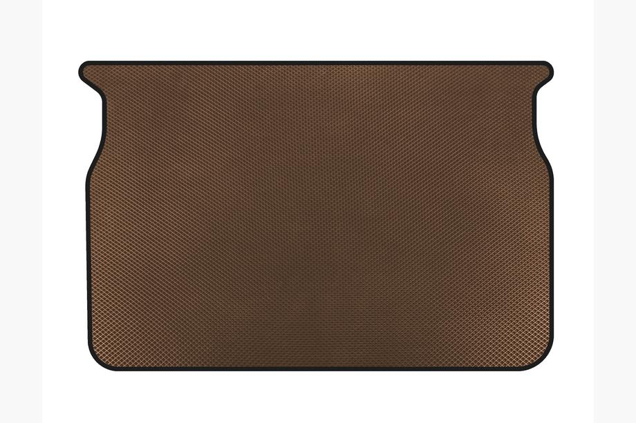 Peugeot 208 2012-2019 EVA Trunk Mat (HB, 5-Door, Brown) Image