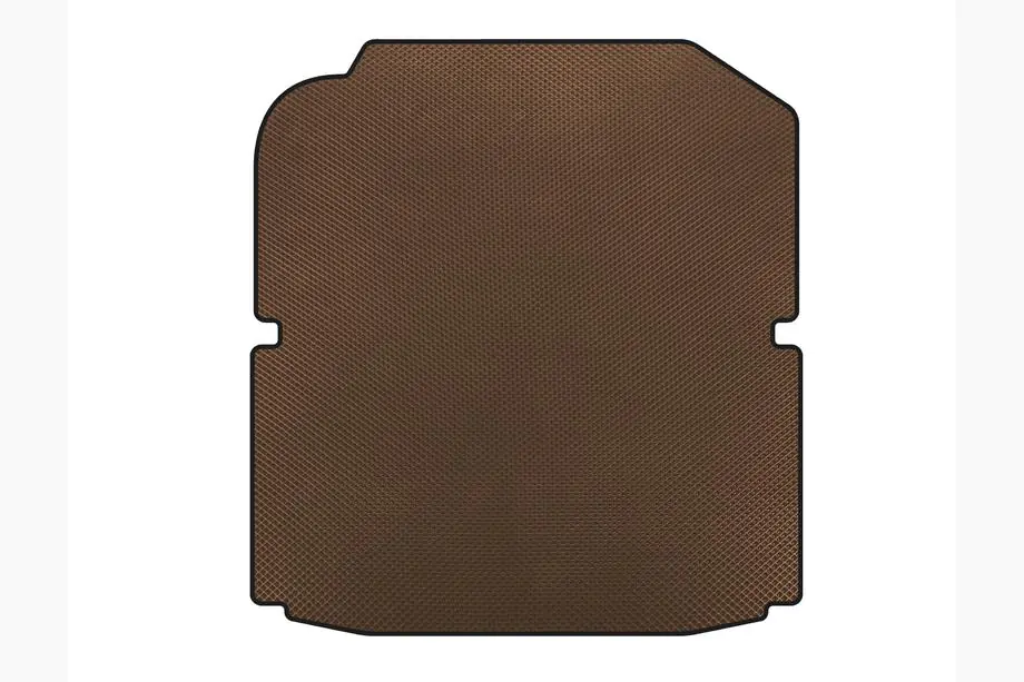 Peugeot 607 1999-2010 EVA Trunk Mat (SD, Brown) Image