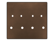 Peugeot Partner/Rifter 2019- EVA Trunk Mat (Long Wheelbase, Brown) photo 1