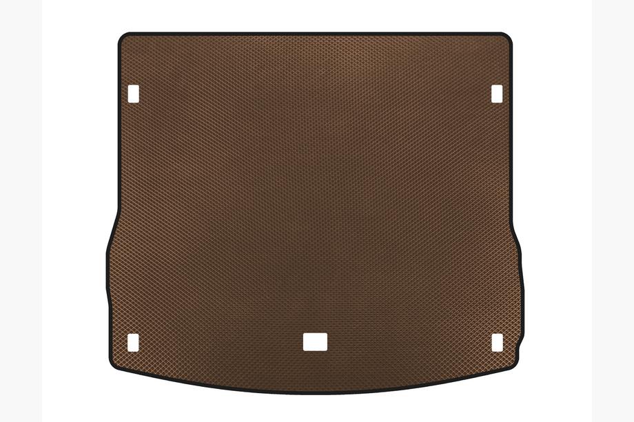 Porsche Macan 2014-2024 EVA Trunk Mat (2014-2018, Brown) Image