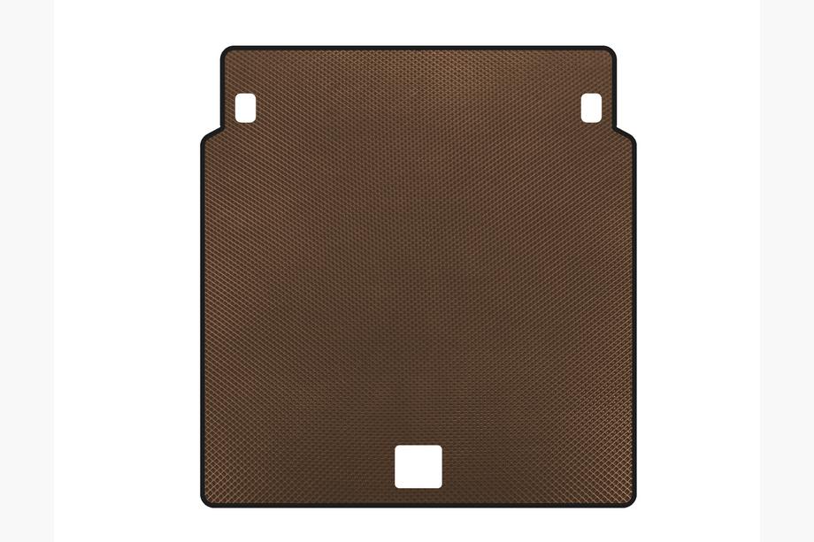 Porsche Panamera 2009-2016 EVA Trunk Mat (2009-2013, Coupe, 4-Door, Brown) Image