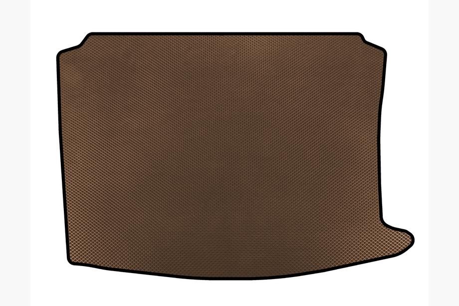 Seat Leon 1999-2005 EVA Trunk Mat (HB, 5-Door, Brown) Image