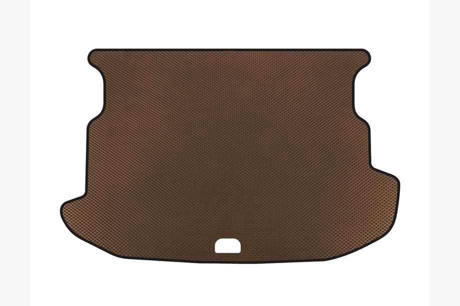 SsangYong Korando 2010-2019 EVA Trunk Mat (2010-2016, Brown) Image
