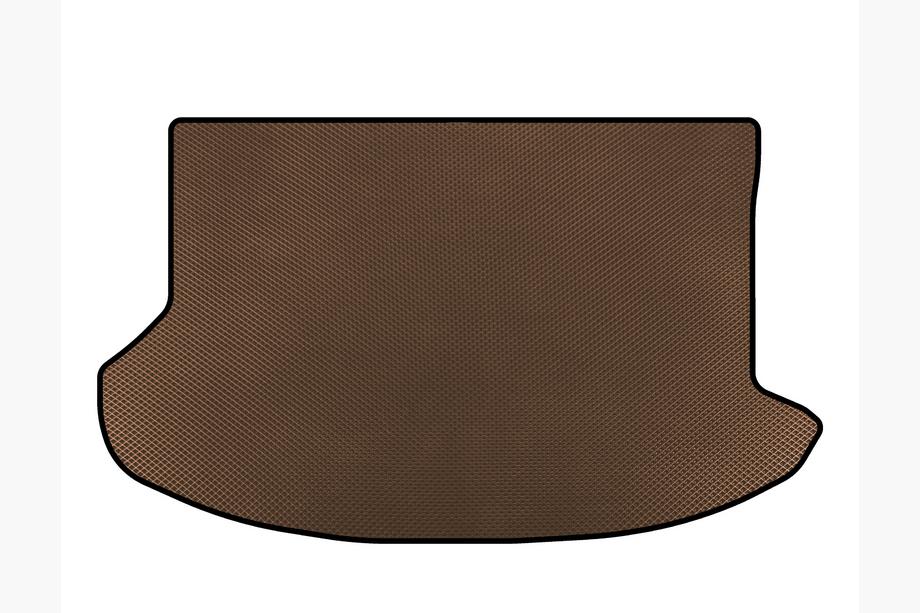 Subaru Impreza 2007-2011 EVA Trunk Mat (HB, Brown) Photo 1