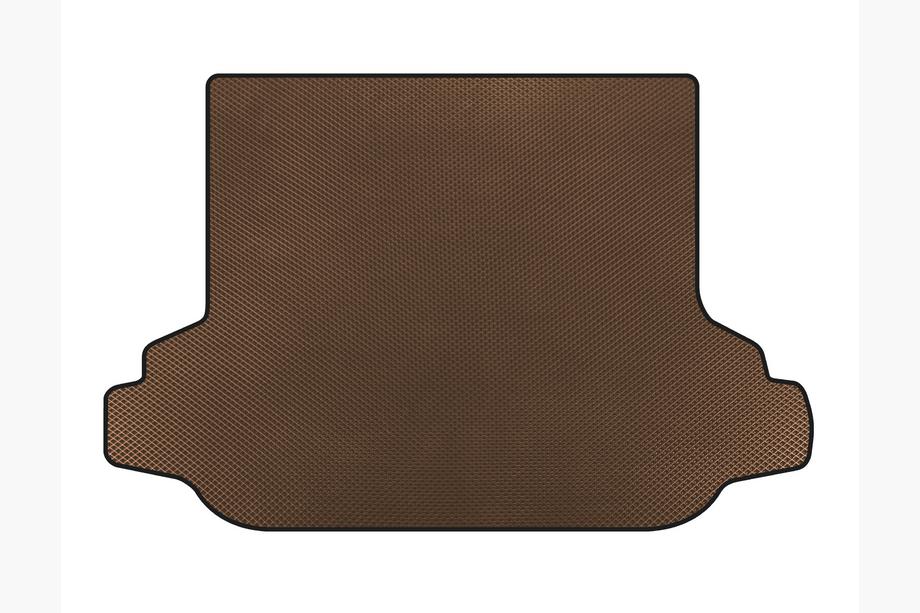 Subaru Outback 2009-2014 EVA Trunk Mat (Brown) Image