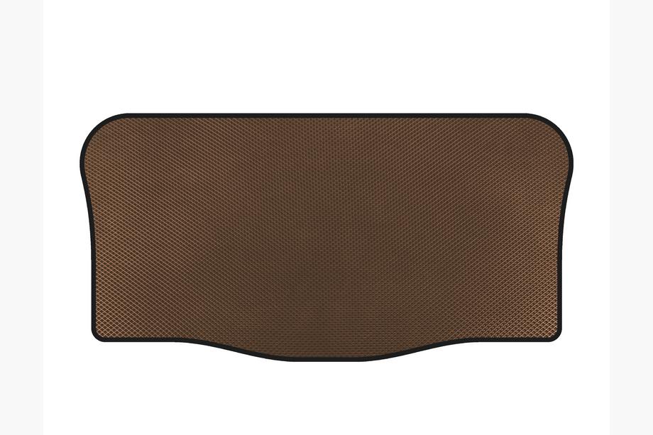 Toyota Aygo 2007-2014 EVA Trunk Mat (2007-2009, HB, 3-Door, Brown) Image