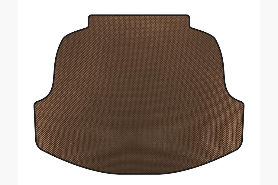 Toyota Corolla 2019- EVA Trunk Mat (SD, Brown) Photo 1