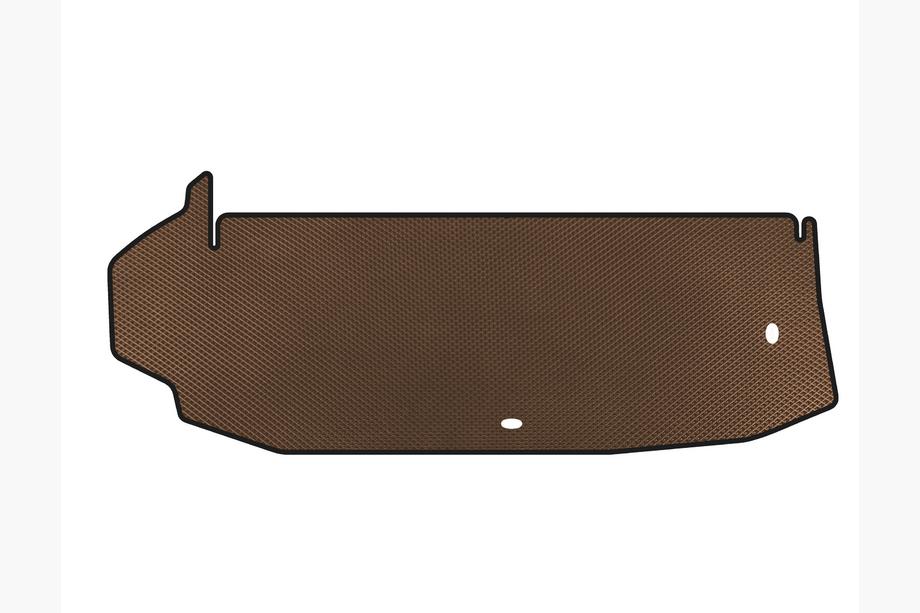 Toyota Highlander 2019- EVA Trunk Mat (up to 3rd row, without subwoofer, 7-seater, Brown) Image